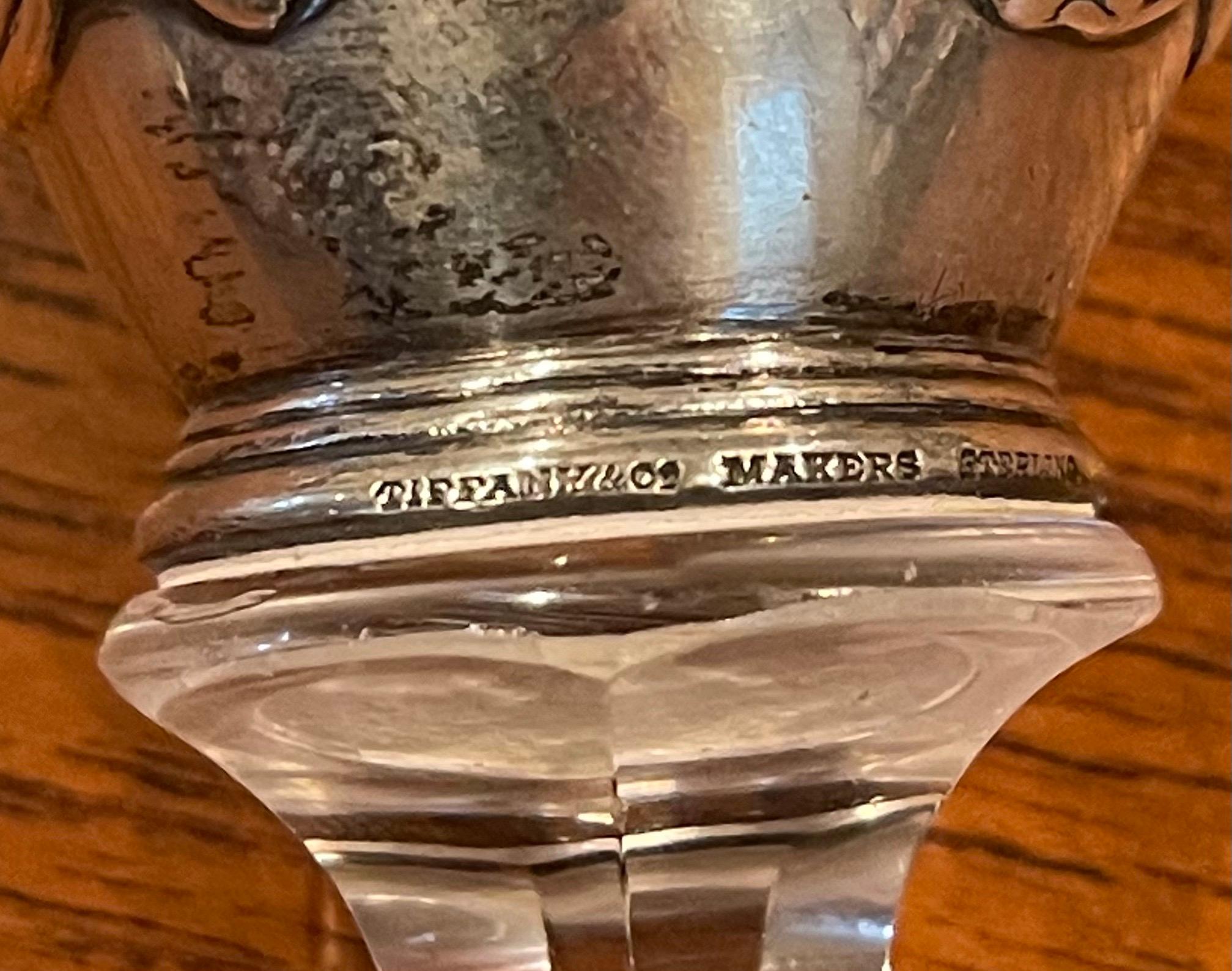 Sterling Silver & Crystal Bottle Stopper by Tiffany & Co. 3