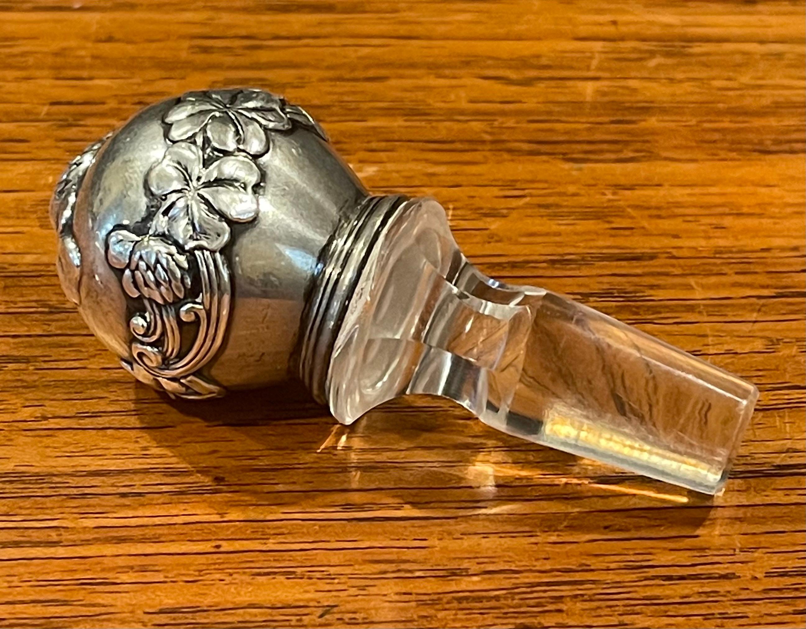 tiffany wine stopper