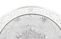 Sterling Silver & Crystal Bowl