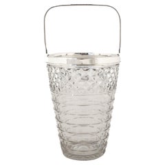 Cubitera de Plata de Ley y Cristal