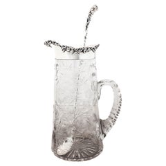 Sterling Silver & Crystal Pitcher