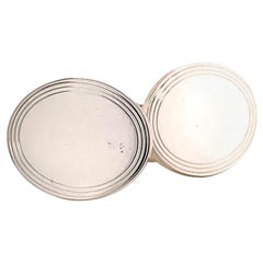 Sterling Silver Cufflinks by Tiffany 
Co. 6.40 Grams TIF11