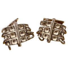 Gemelli in argento Sterling Design scandinavo moderno