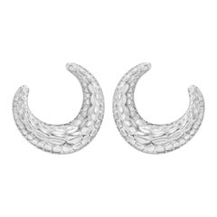 Sterling Silver Danger Tail Earring