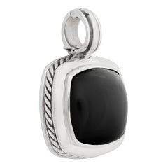 Sterling silver David Yurman Albion Collection enhancer pendant