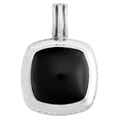 Sterling silver David Yurman Albion Collection enhancer pendant