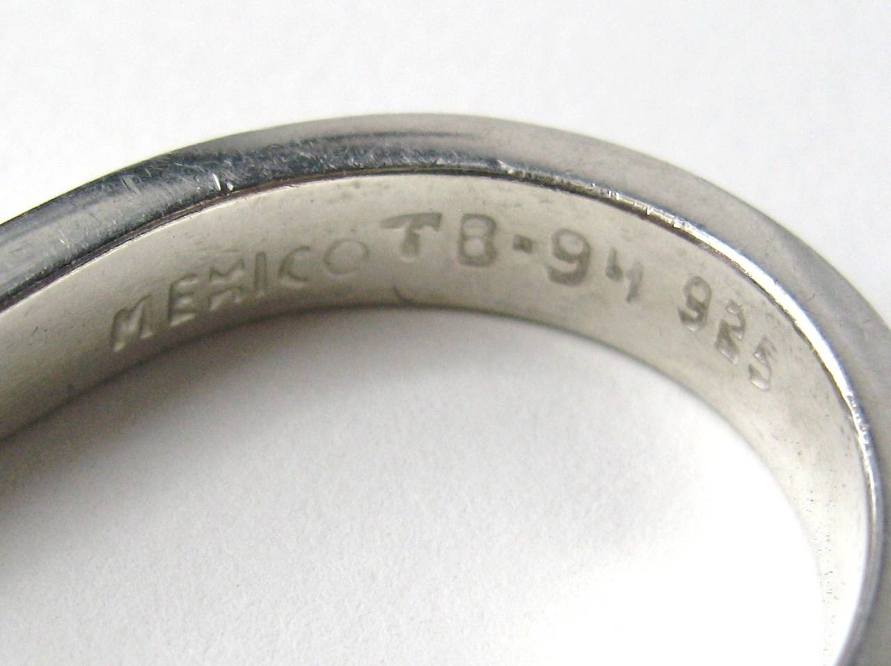  Sterling Silver DEMI-PARURE 1970s Bracelet, Earrings & Necklace, Mexican  For Sale 2