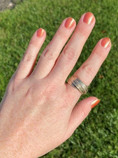 Sterling Silver Designer Anna Beck "Timor Twist" Ring