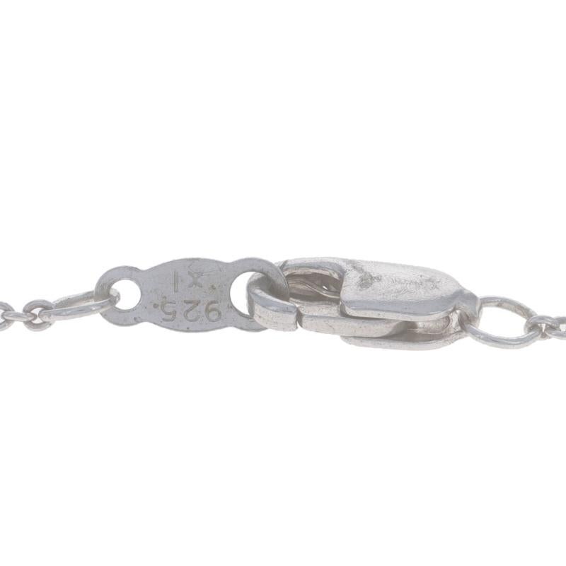 Sterling Silber Diamant Glaube Bar Anhänger Halskette 18