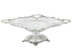 Sterling Silver Dish, Antique Edwardian, 1908