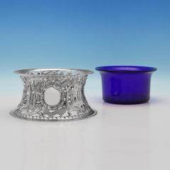 Irish Antique Sterling Silver Dish Ring by Mappin & Webb in 1919