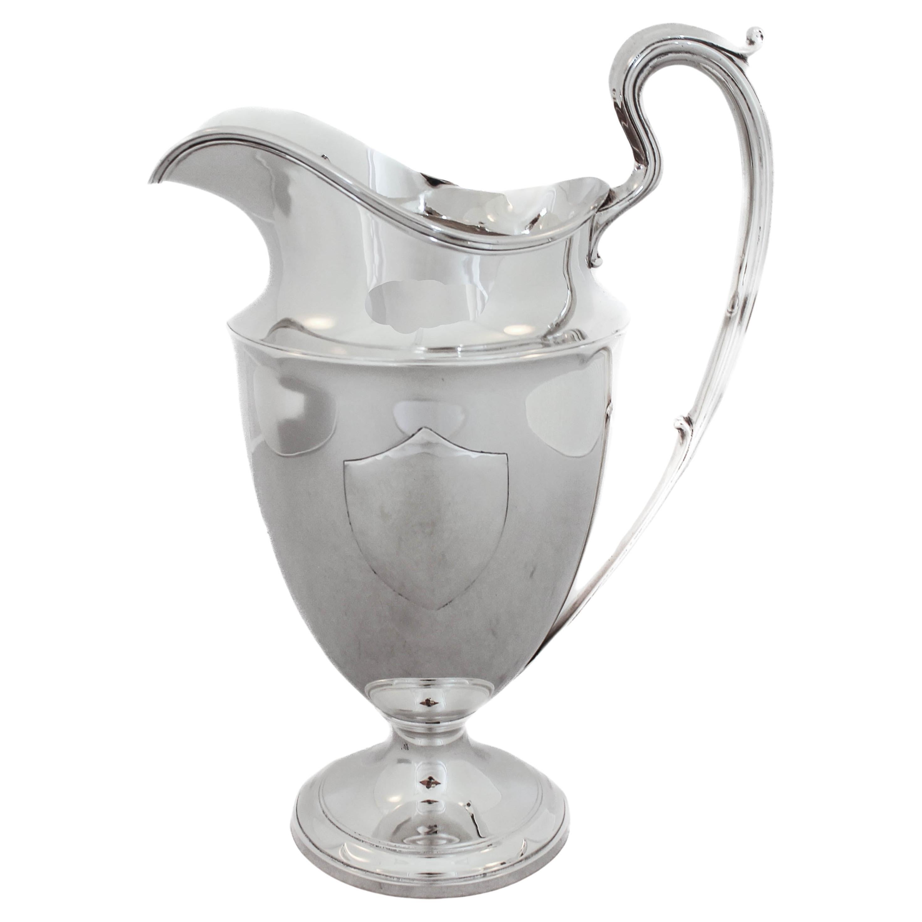 Sterling Silver “Dolly Madison” Water Pitcher For Sale