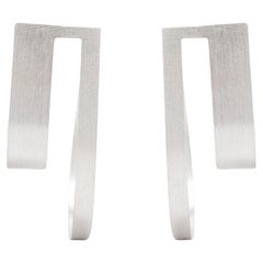 Sterling Silver Double Hoops Earrings