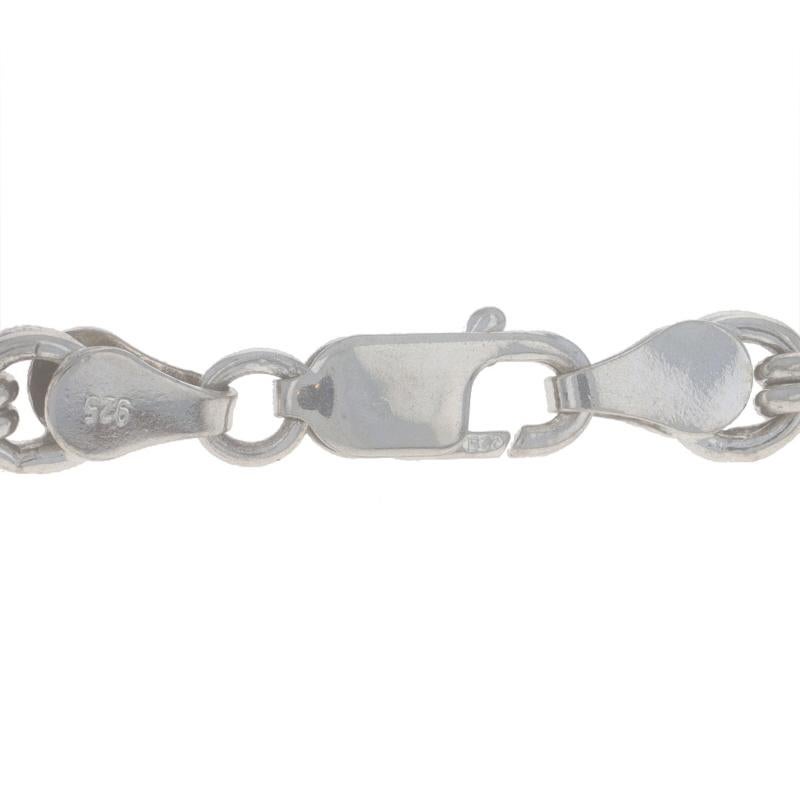 Collana con doppia catena Rolo in argento 925 - 925 Italia in vendita 1