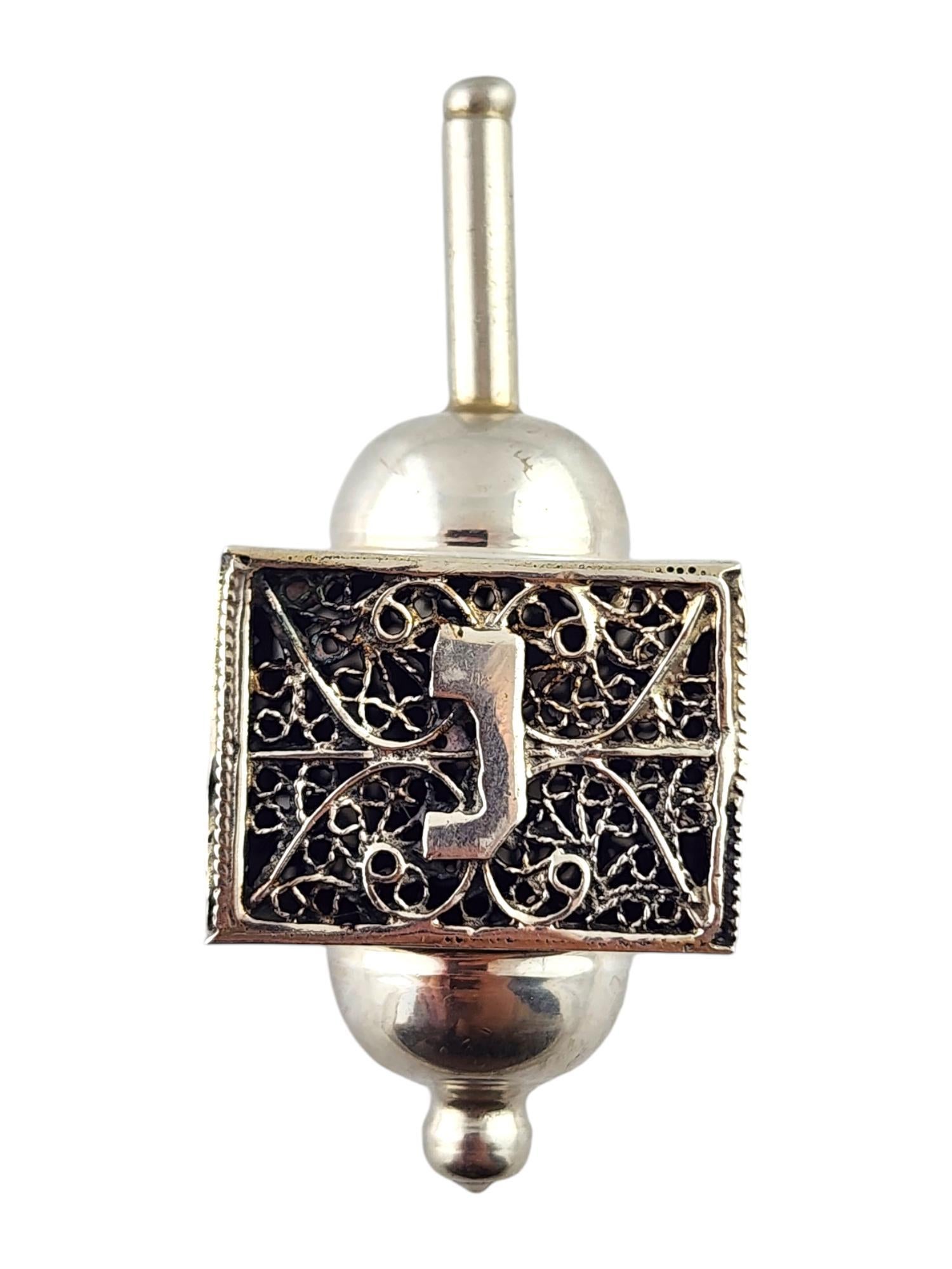 Women's Sterling Silver Dreidel Made in Israel #18471