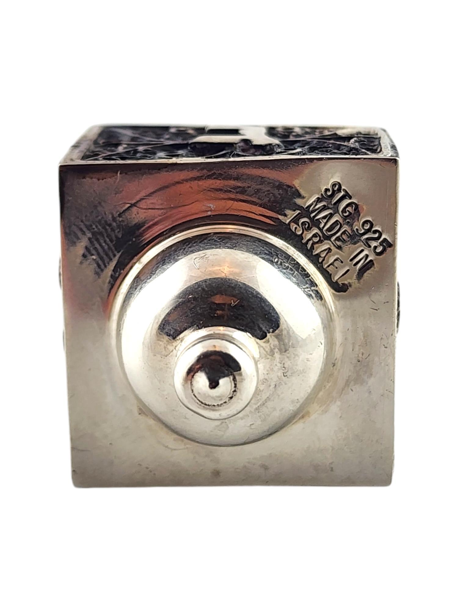 Sterling Silver Dreidel Made in Israel #18471 2