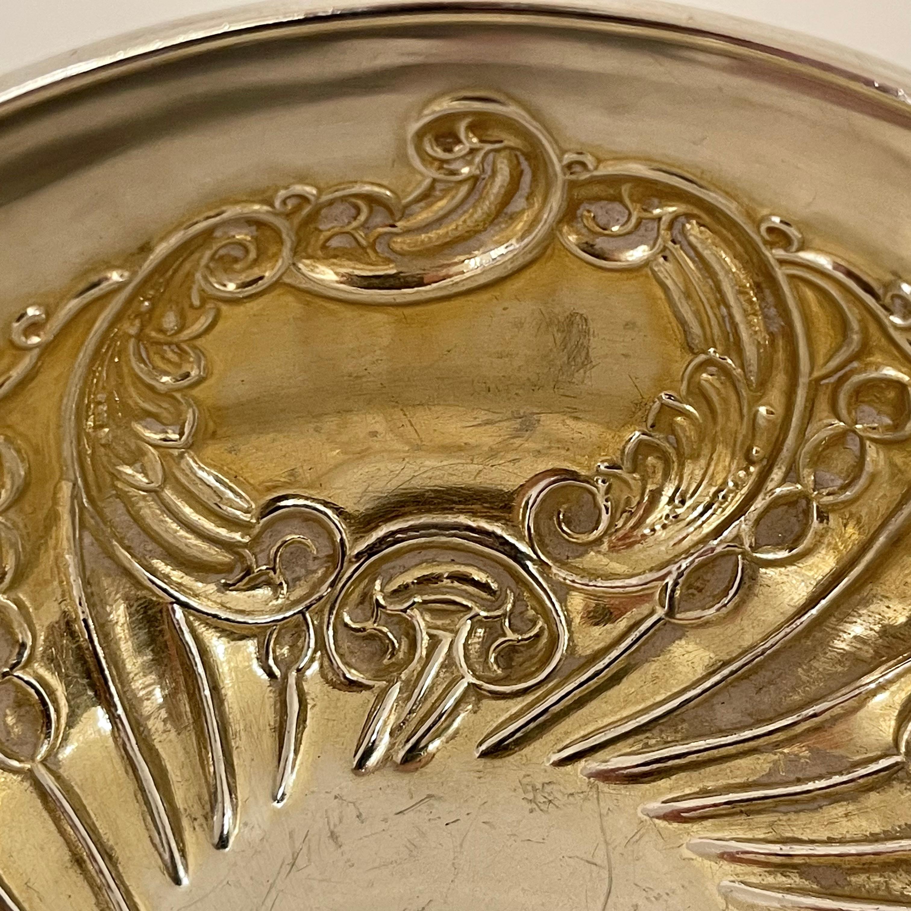 Sterling Silver Edwardian Comport Bowl, Cooper Brothers & Sons, Sheffield, 1906 For Sale 4