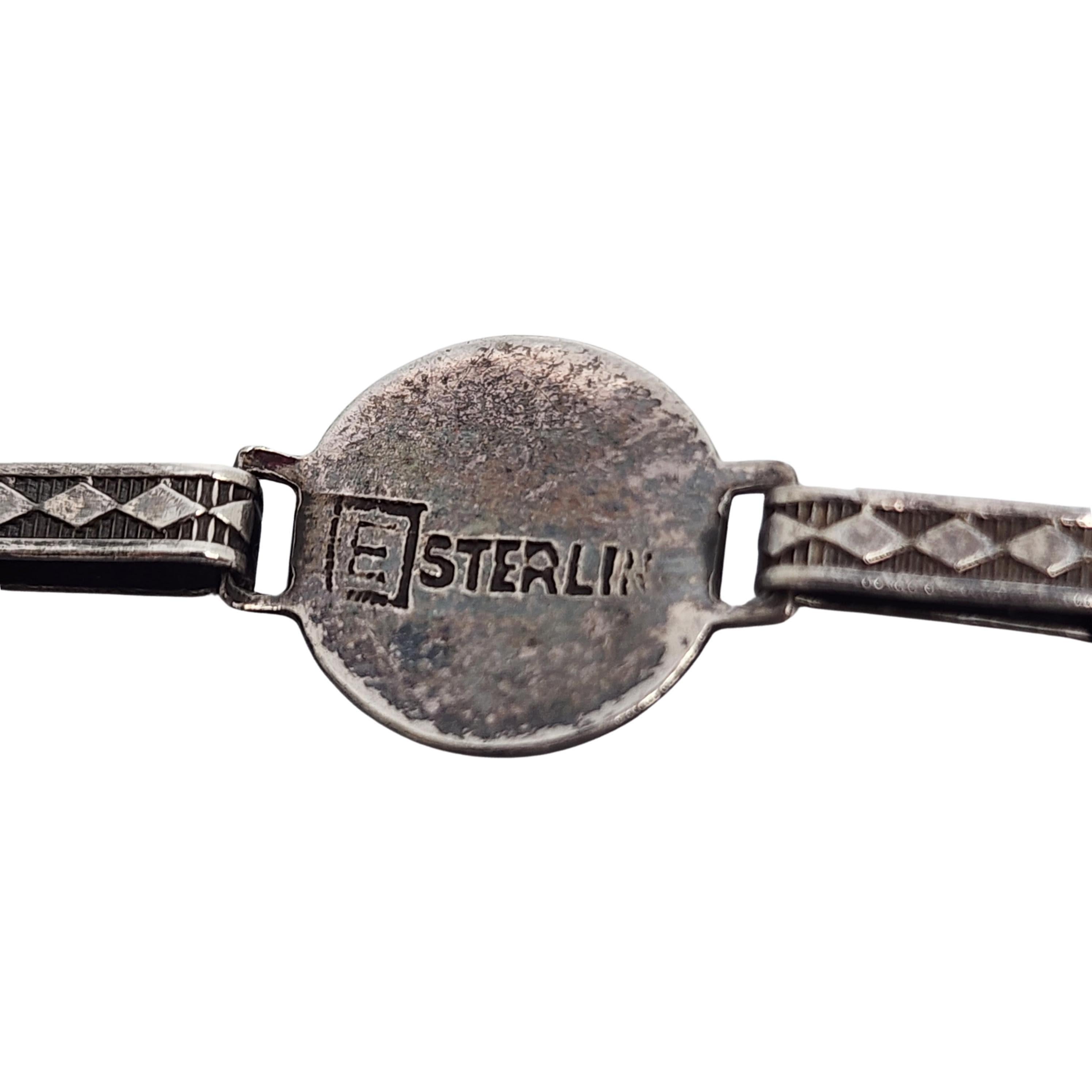 Sterling Silver Enamel Bubble Bracelet #17895 4