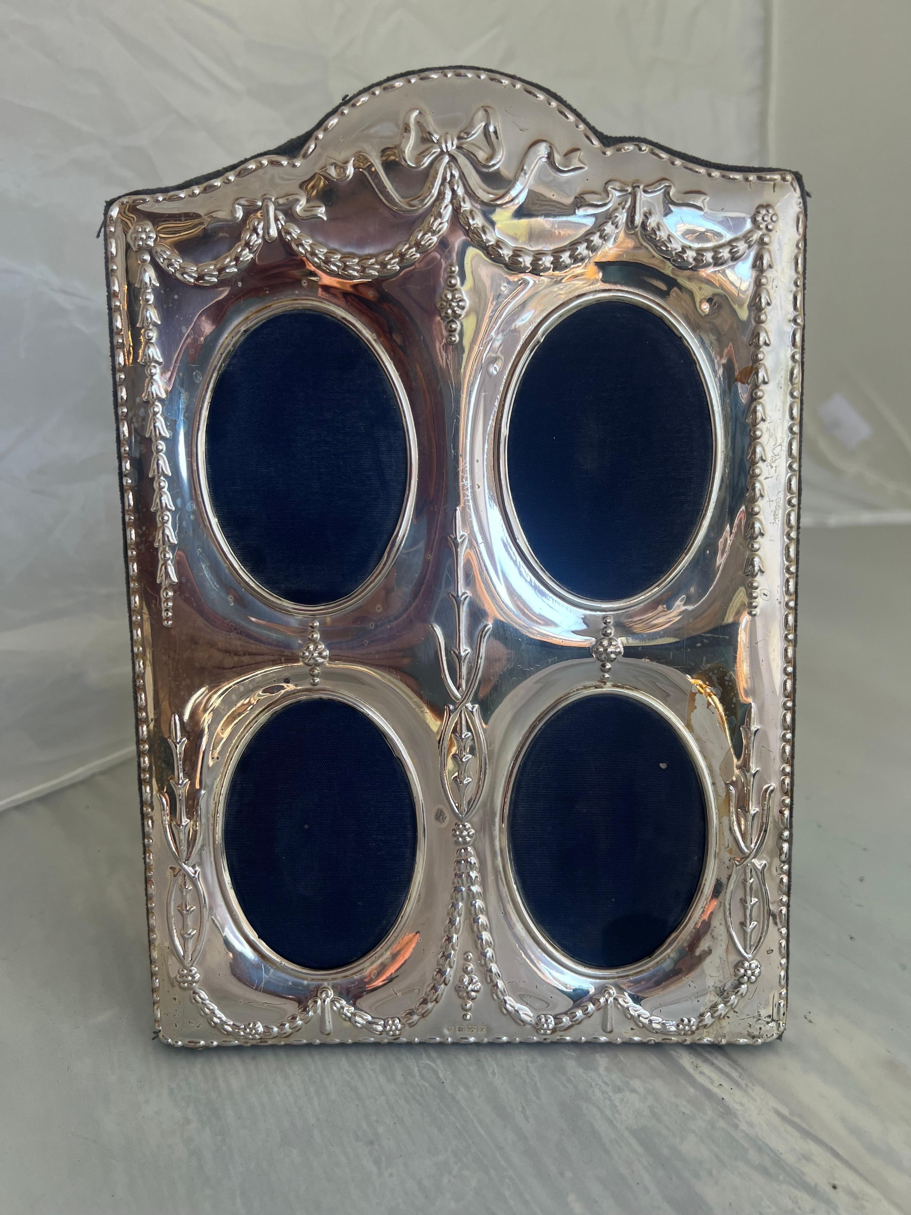 A beautiful sterling silver picture frame crafted by Carrs LTD in England is a timeless and elegant piece.  Carrs in known for producting high-quality silverware, and such a frame would undoubtedly add a touch of sophistication to any cherished