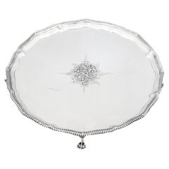 Sterling Silver English Salver