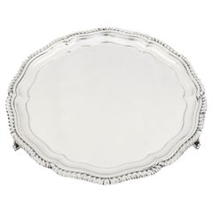 Sterling Silver English Salver