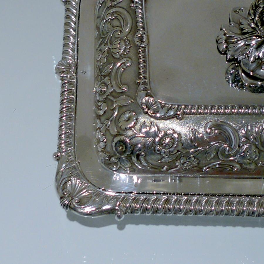 Sterling Silver Entree Dish London 1820 Benjamin Smith III For Sale 1