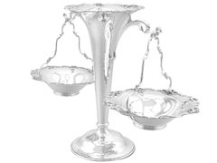 Sterling Silver Epergne, Antique George V '1911'