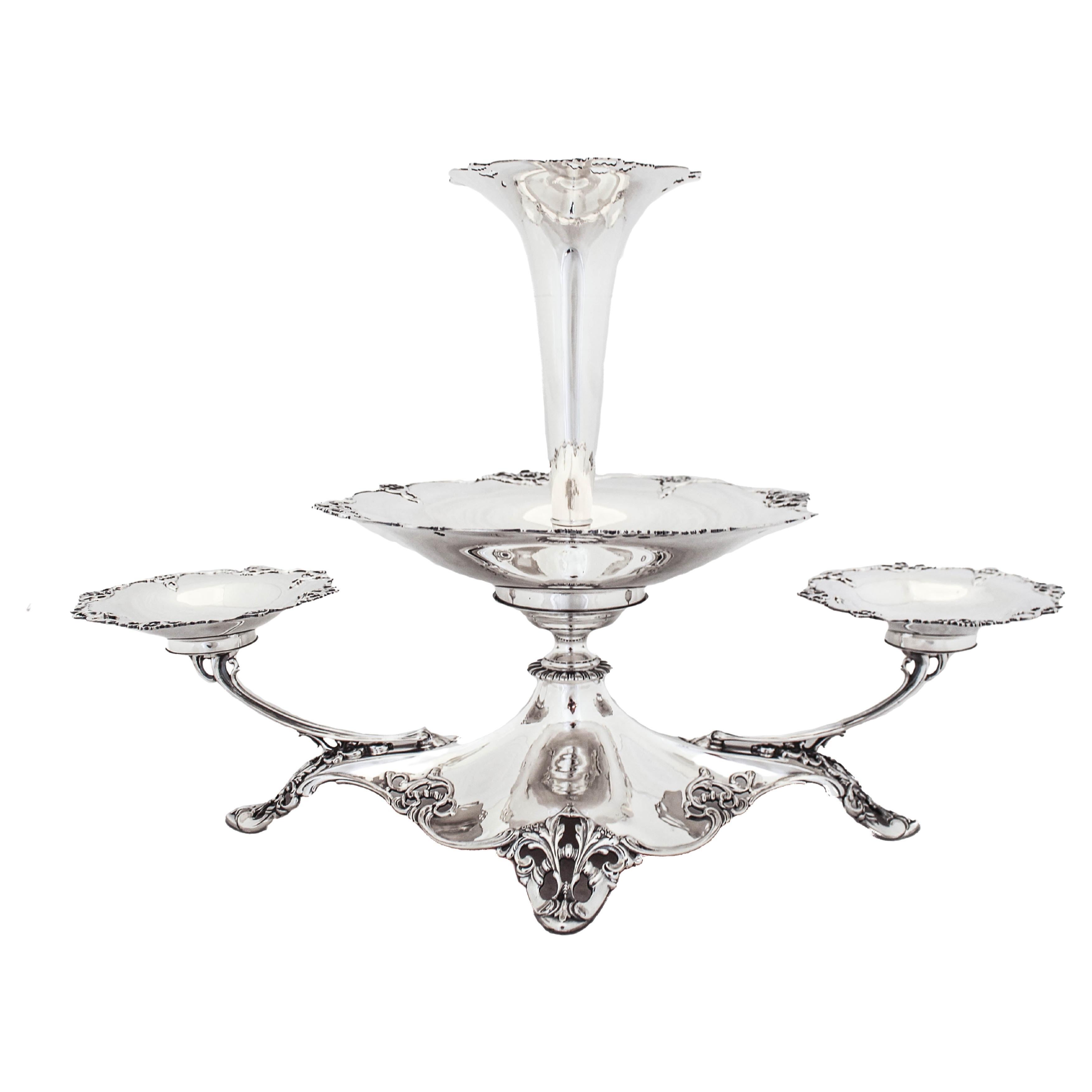 Sterling Silver Epergne, England 1894