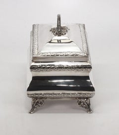 Sterling Silver Etrog Box Made in Israel