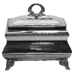 Caja Etrog de Plata de Ley Fabricada en Israel