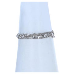 Sterlingsilber Fancy Kette Zehnstrang-Armband 7" - 925