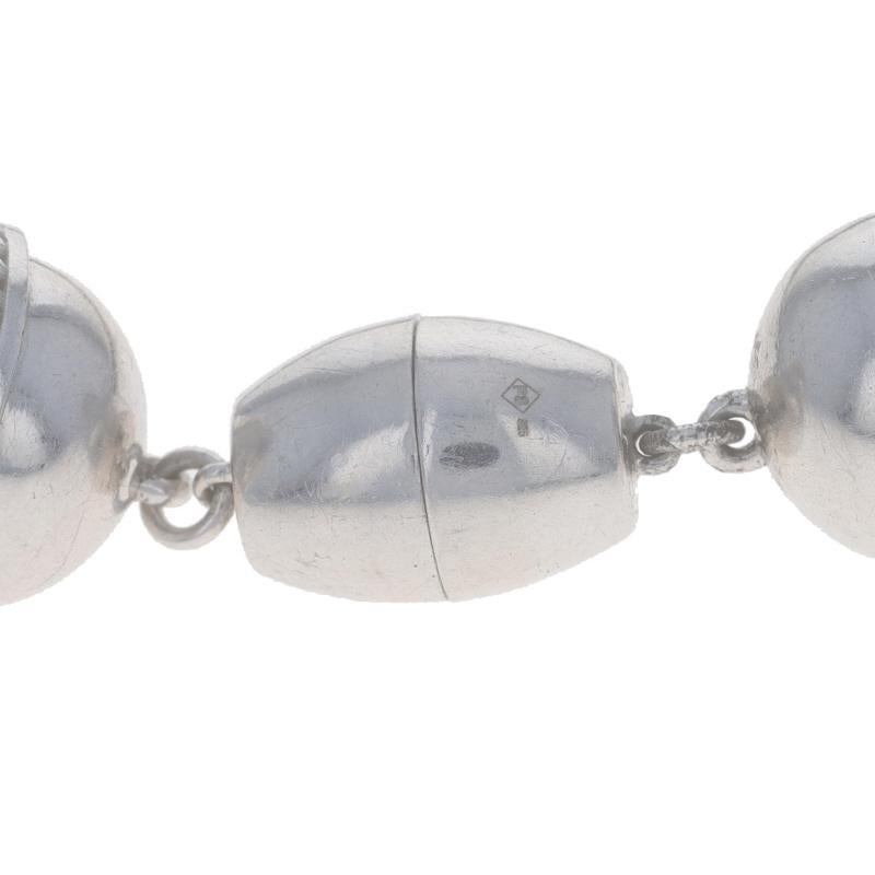 Collana a dieci fili in argento 925 - 925 in vendita 1