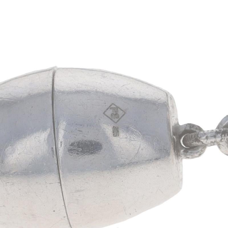 Collana a dieci fili in argento 925 - 925 in vendita 2