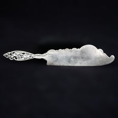 Sterling Silver Figural "Labors of Cupid" Serving Knife by Dominick & Haff
