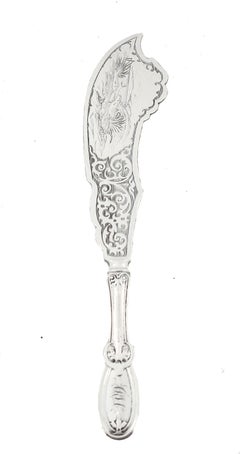 Sterling Silver Fish Set