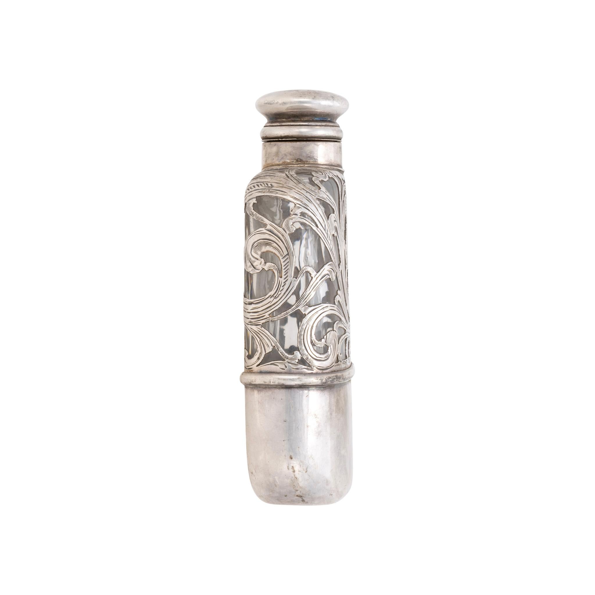 Sterling Silver Flask In condizioni buone in vendita a Coeur d Alene, ID