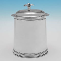 Sterling Silver Flat Top Tankard, London 1931, Goldsmiths & Silversmiths Co.