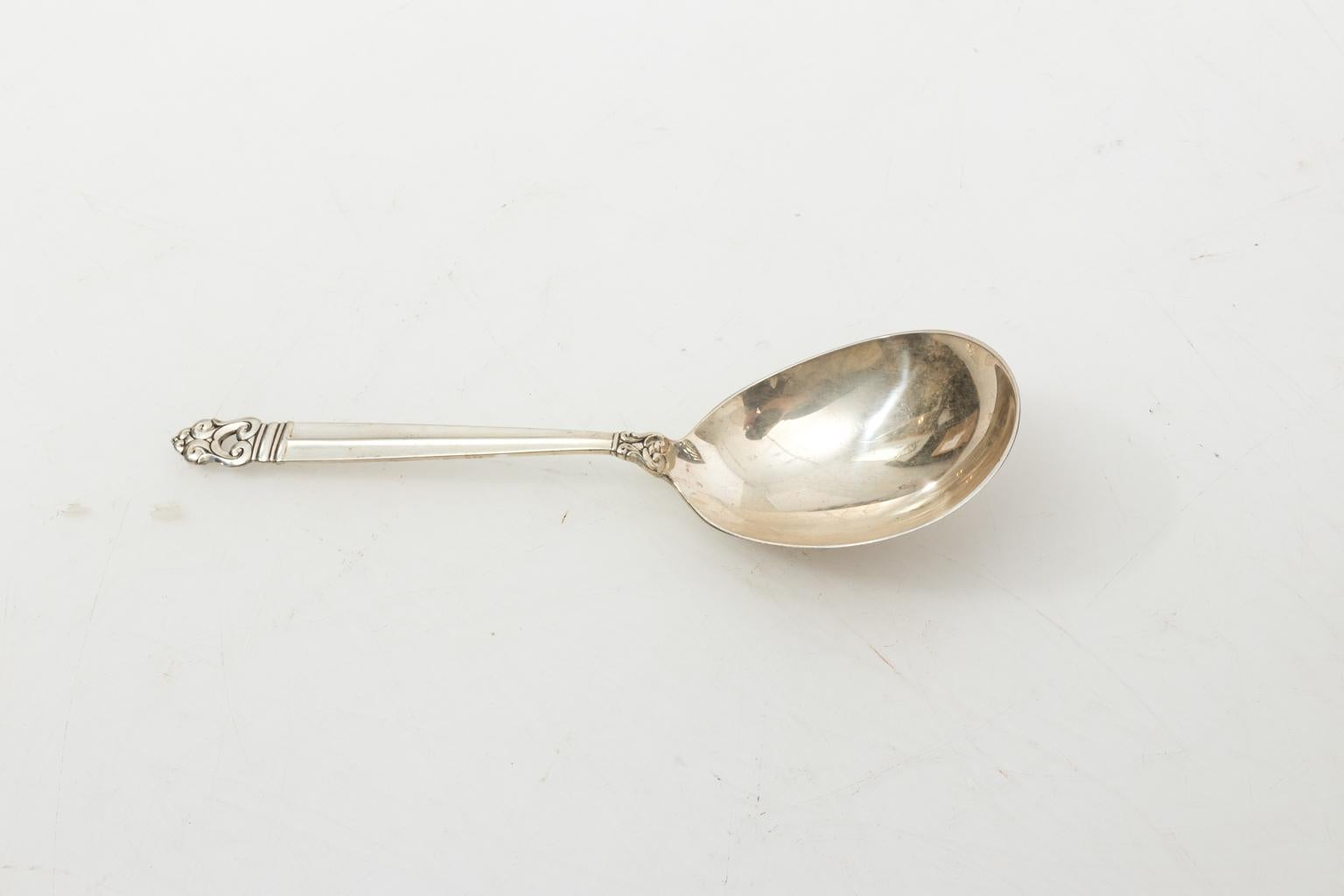 20th Century Sterling Silver Flatware by Royal Danish