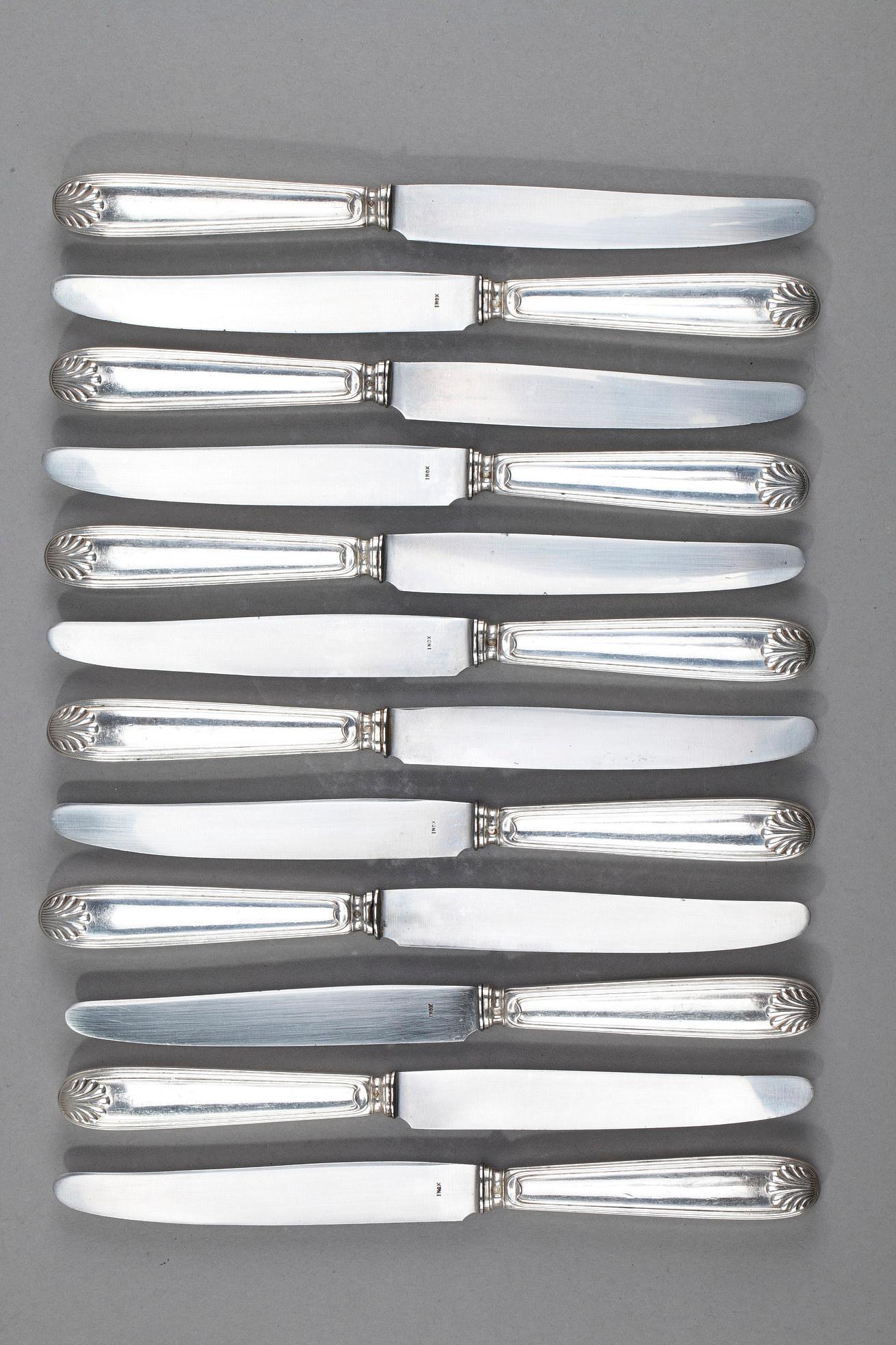 silver markings on flatware