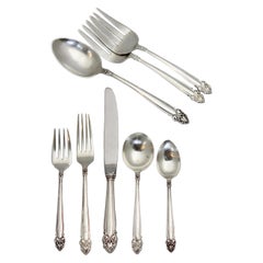 Sterling Silver Flatware Set by Lunt