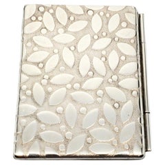 Sterling Silver Folding Pocket /Travel Picture Frame #19686