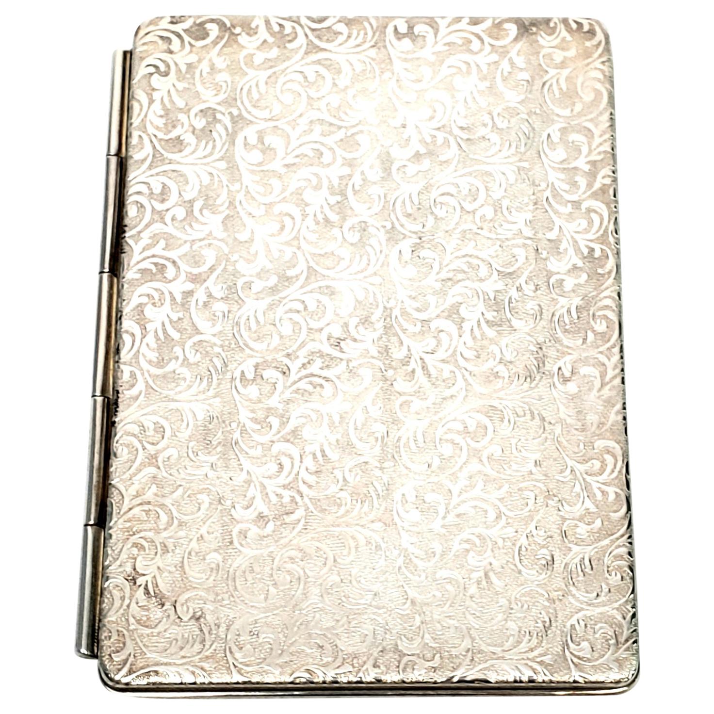Sterling Silver Folding Pocket/Travel Picture Frame