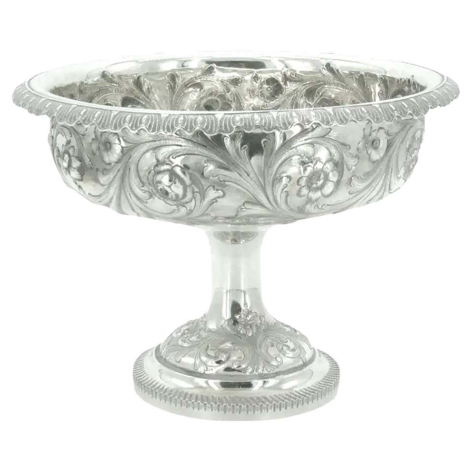 Wonderful Sterling Silver Meriden Britannia Company Pierced Centerpiece