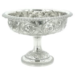 Antique Sterling Silver Footed Centerpiece Bowl