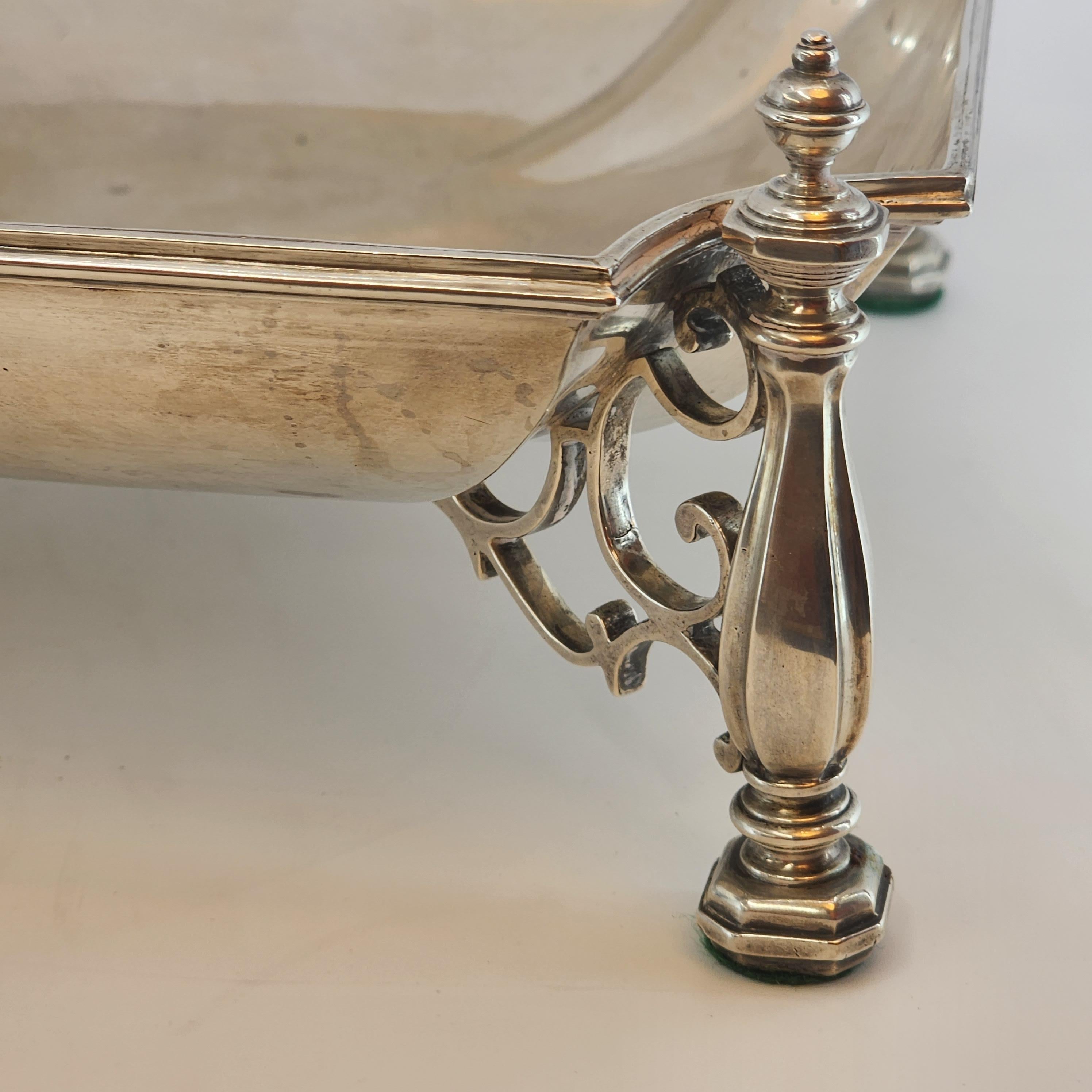 Sterling Silver Footed Dish by Crichton Brothers 2