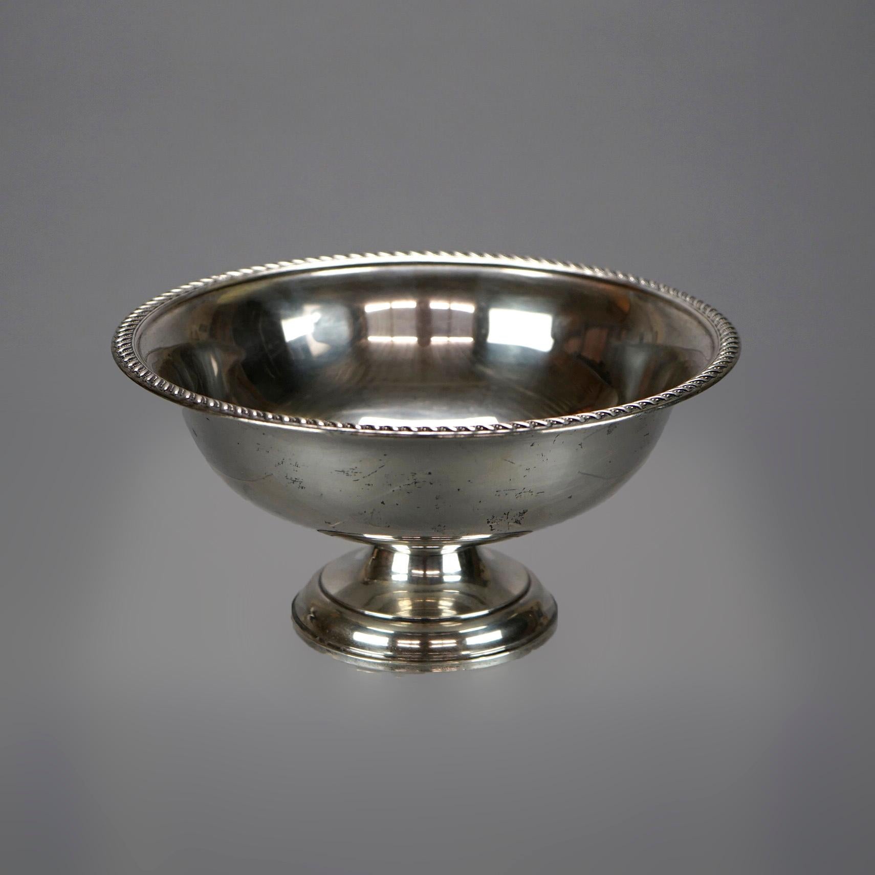 sterling silver fruit bowl