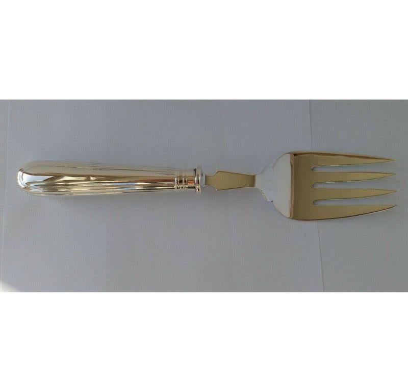 Sterling Silver Fork and Knife Fish Servers by Garrard & Co, 1968-1971 For Sale 1
