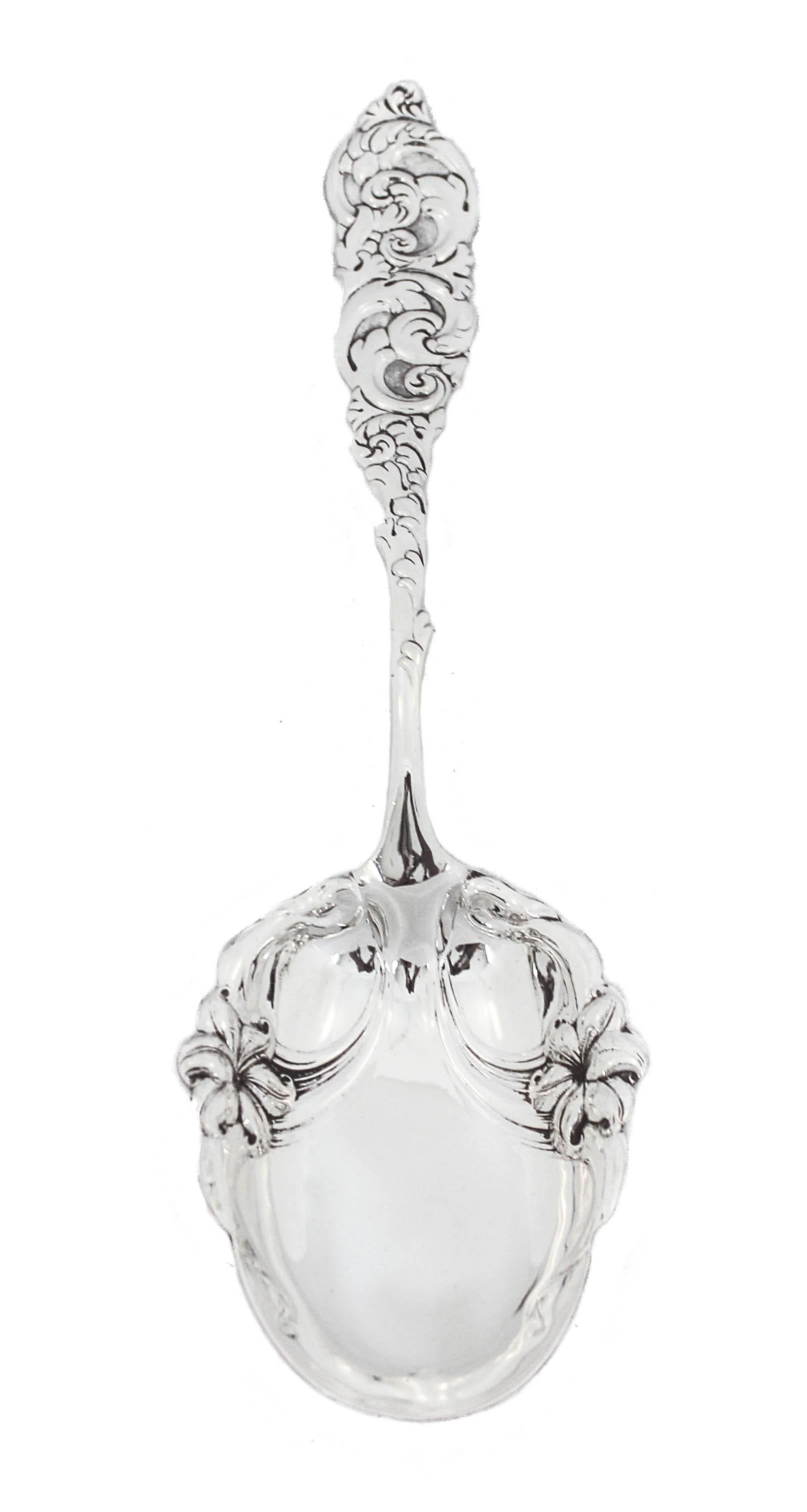 American Sterling Silver Fork & Spoon For Sale