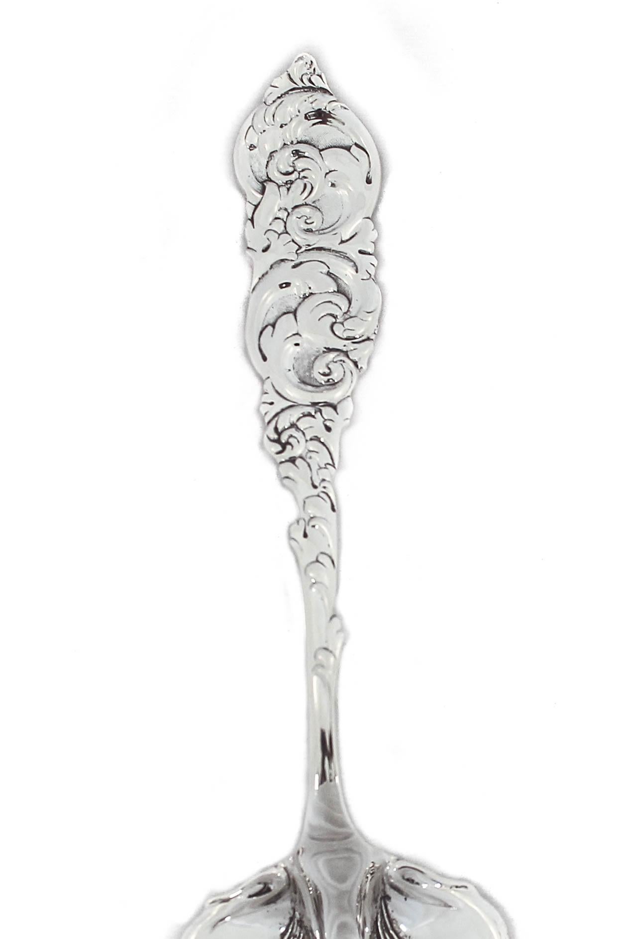 Sterling Silver Fork & Spoon For Sale 1
