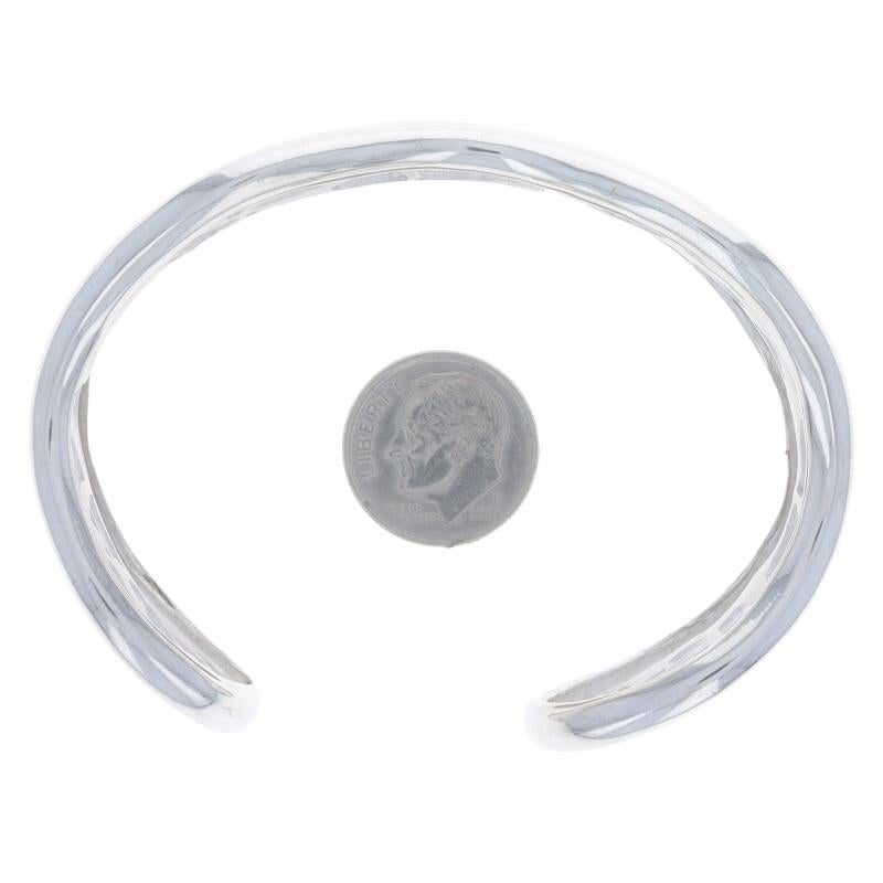 Bracciale a forma di quadrifoglio in argento Sterling 6 3/4